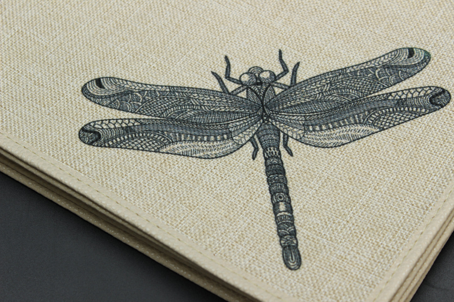 Hemp Dragonfly Placemat Set (Set of 6)