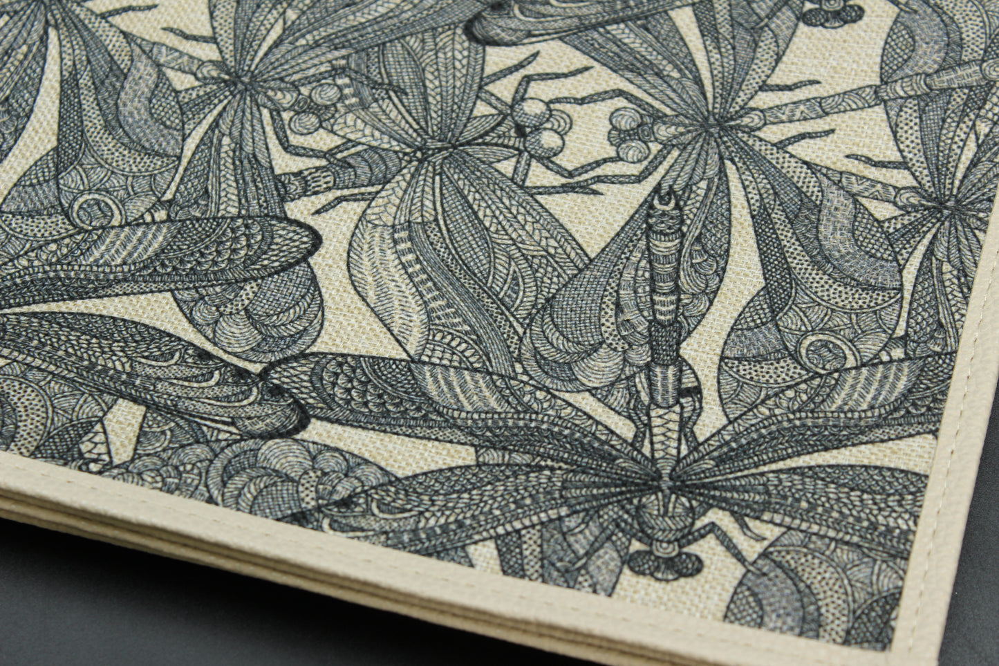 Hemp Dragonfly Placemat Set (Set of 6)