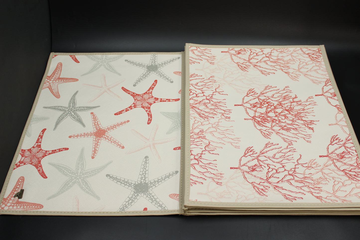 Red Ocean Reef Placemat Set (Set of 6)