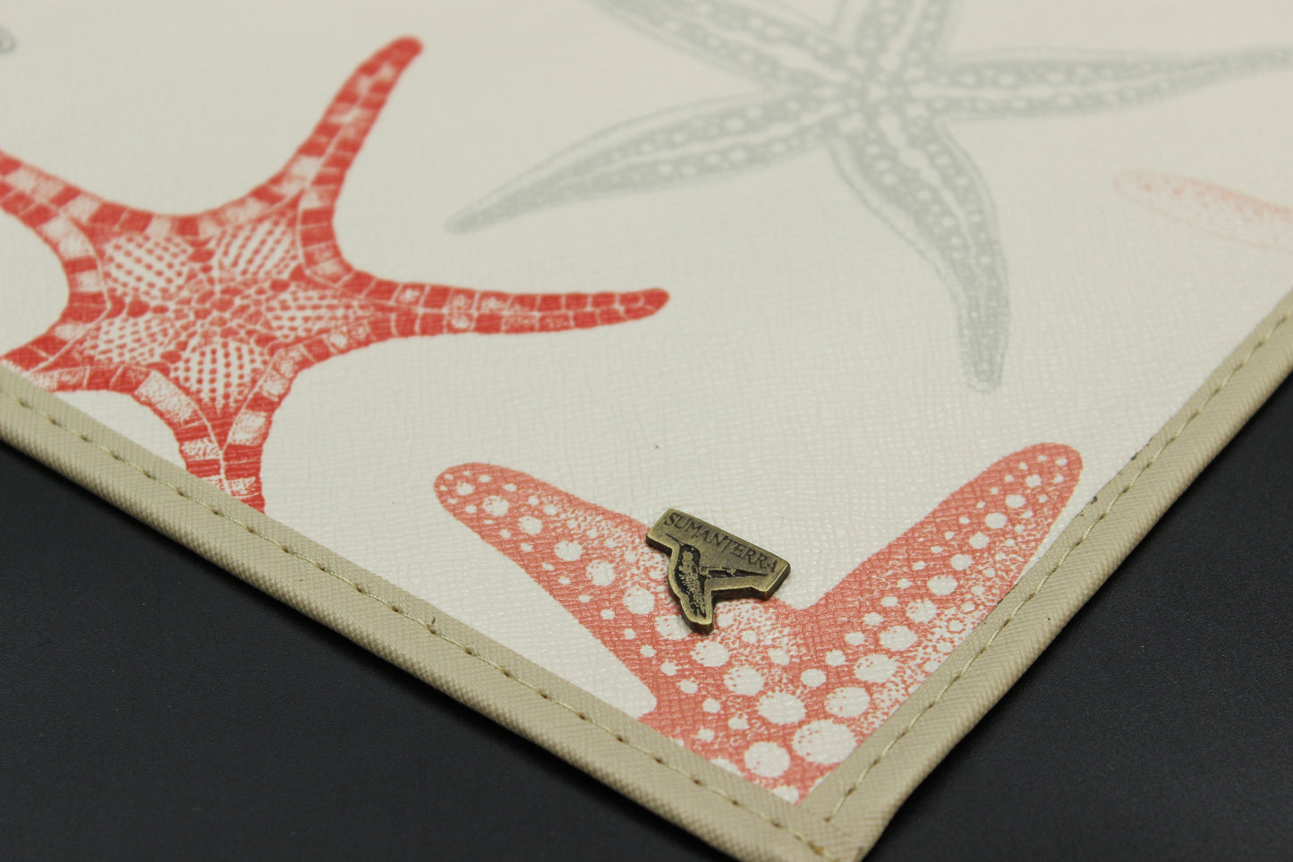 Red Ocean Reef Placemat Set (Set of 6)