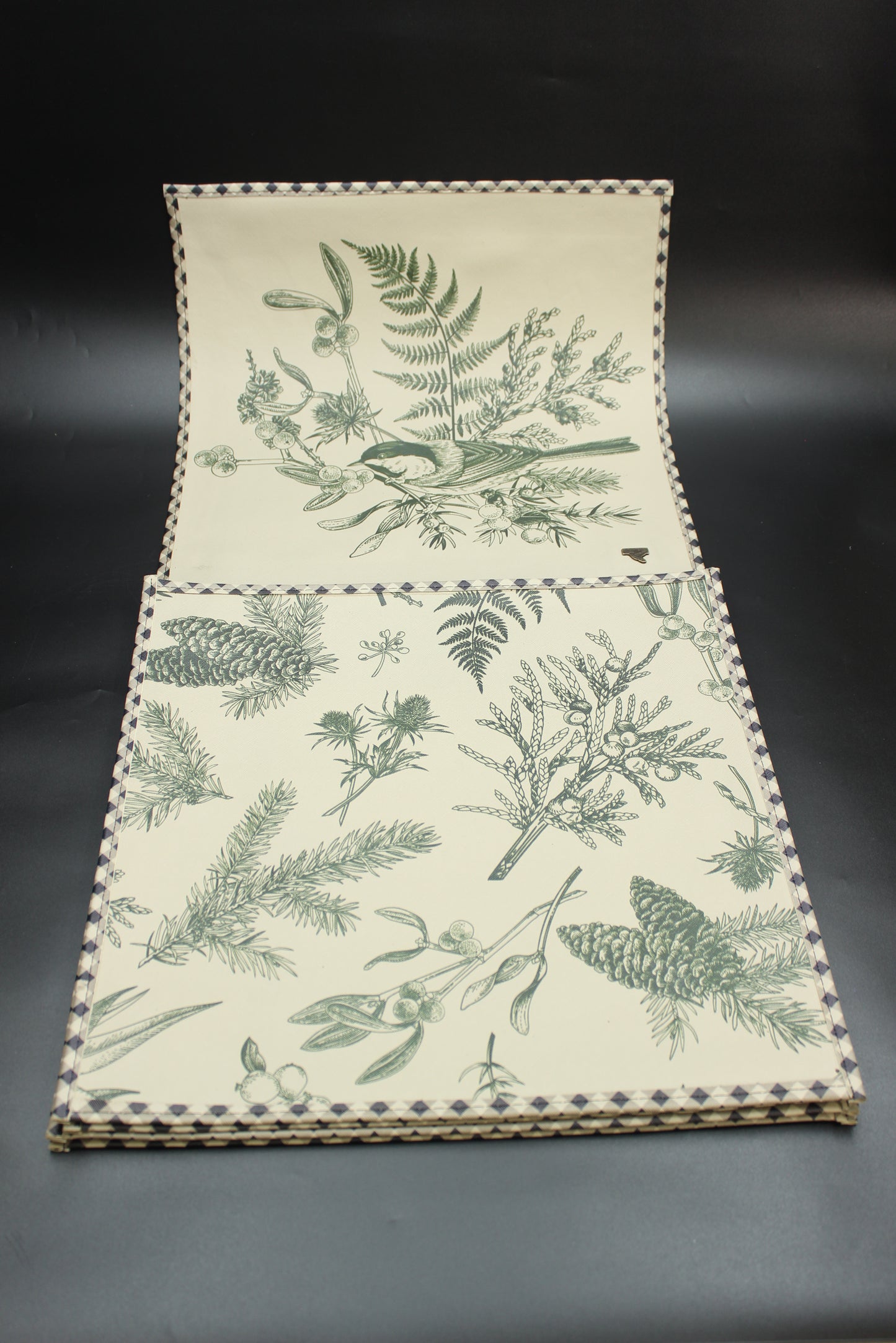 Green Foliage Placemat Set (Set of 6)