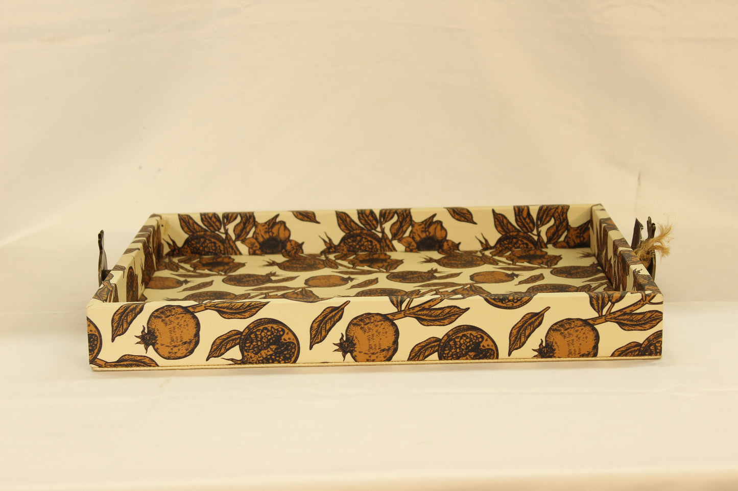 Beige Cornfield Serving Tray