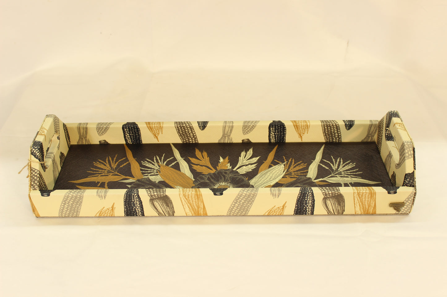 Beige Cornfield Serving Tray