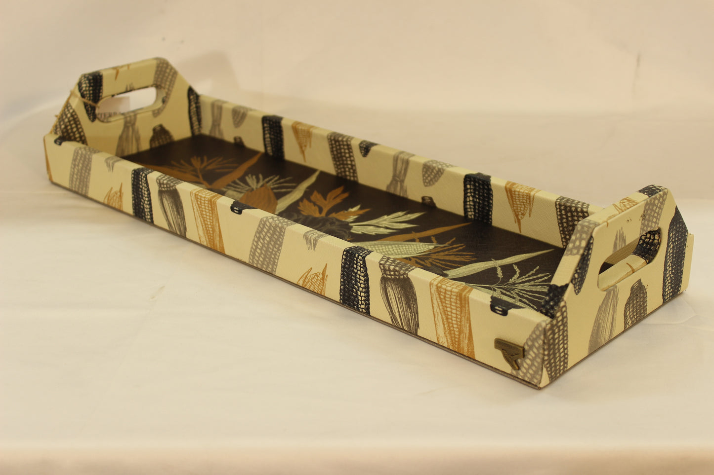 Beige Cornfield Serving Tray