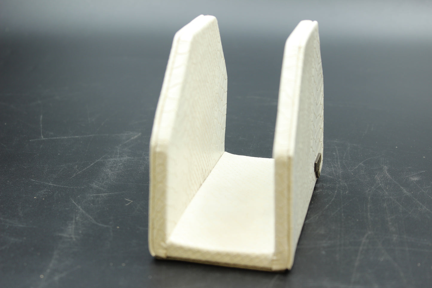 White Sparrow Snakeskin Napkin Holder