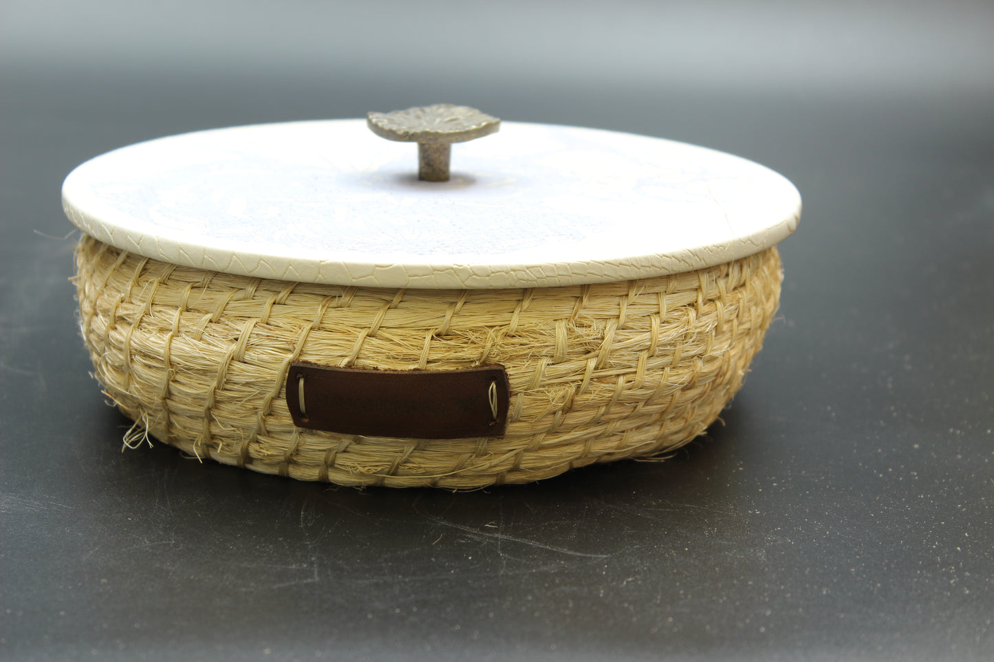 Lilac Bluebird Hemp Tortilla Holder