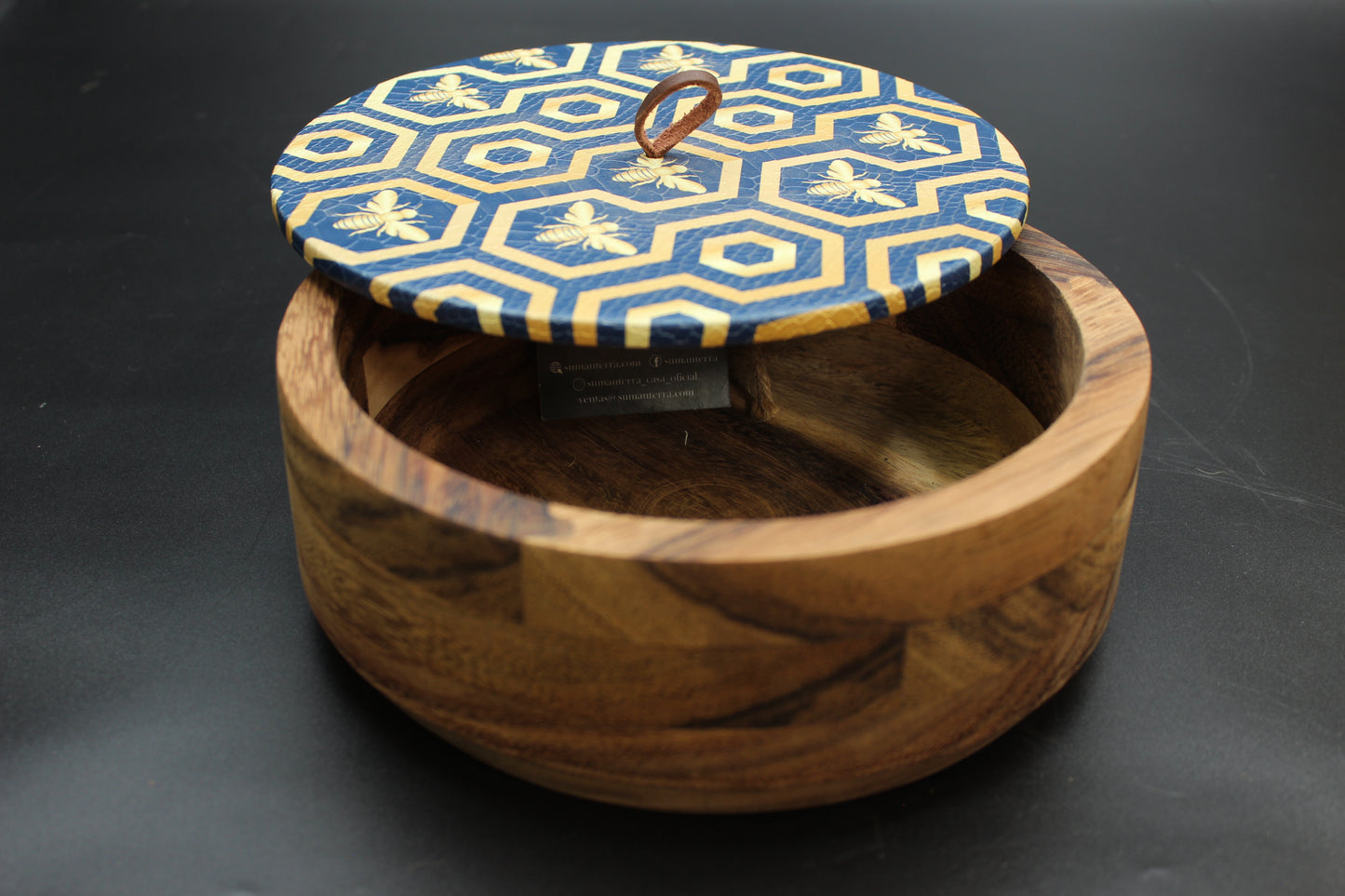 Blue Beehive Tortilla Holder