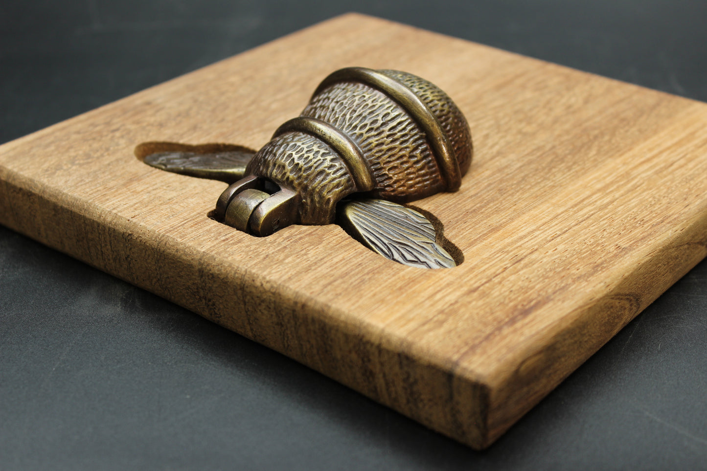 Apis Beetle Wood Napkin Holder