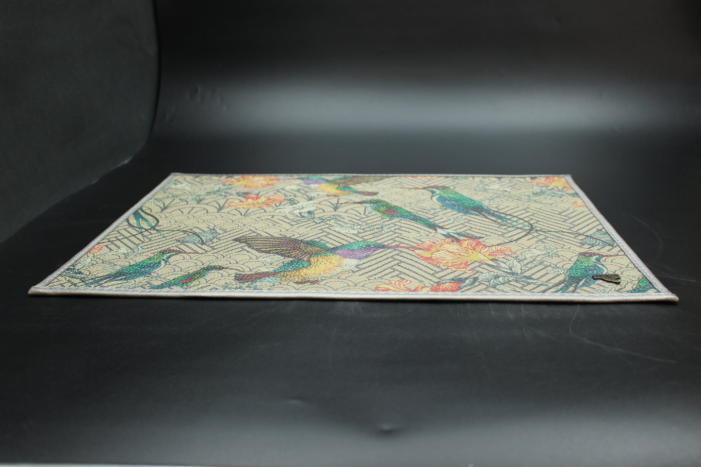 6pc Hummingbird Synthetic Placemat Set