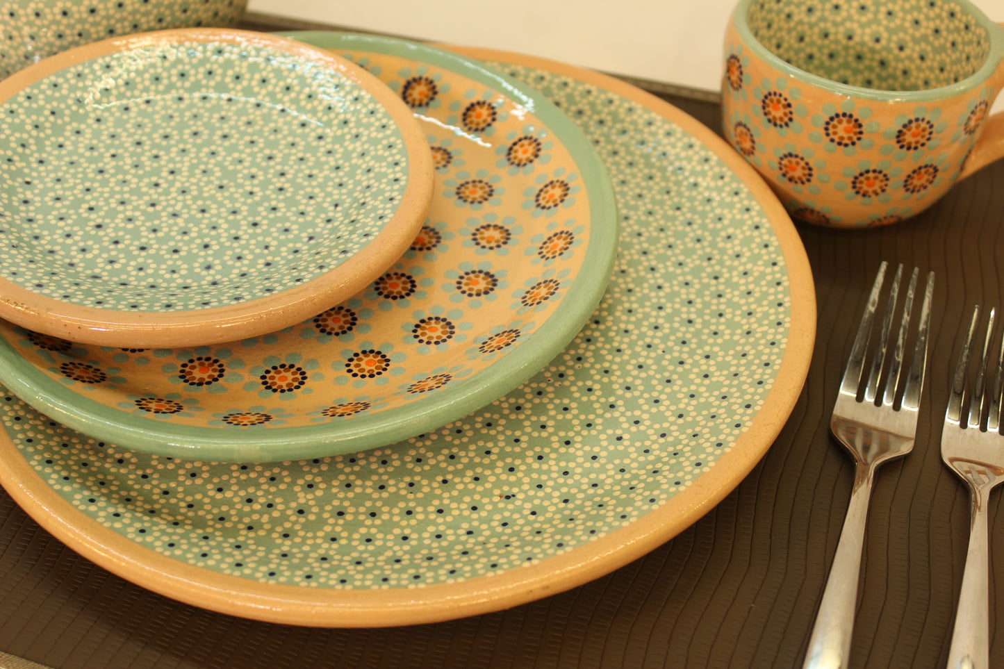 Limited Edition 30pc Handcrafted Ceramic Dinnerware Set (For 6 People)