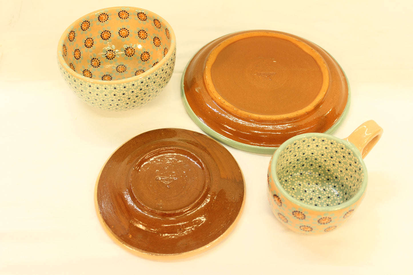 Limited Edition 30pc Handcrafted Ceramic Dinnerware Set (For 6 People)