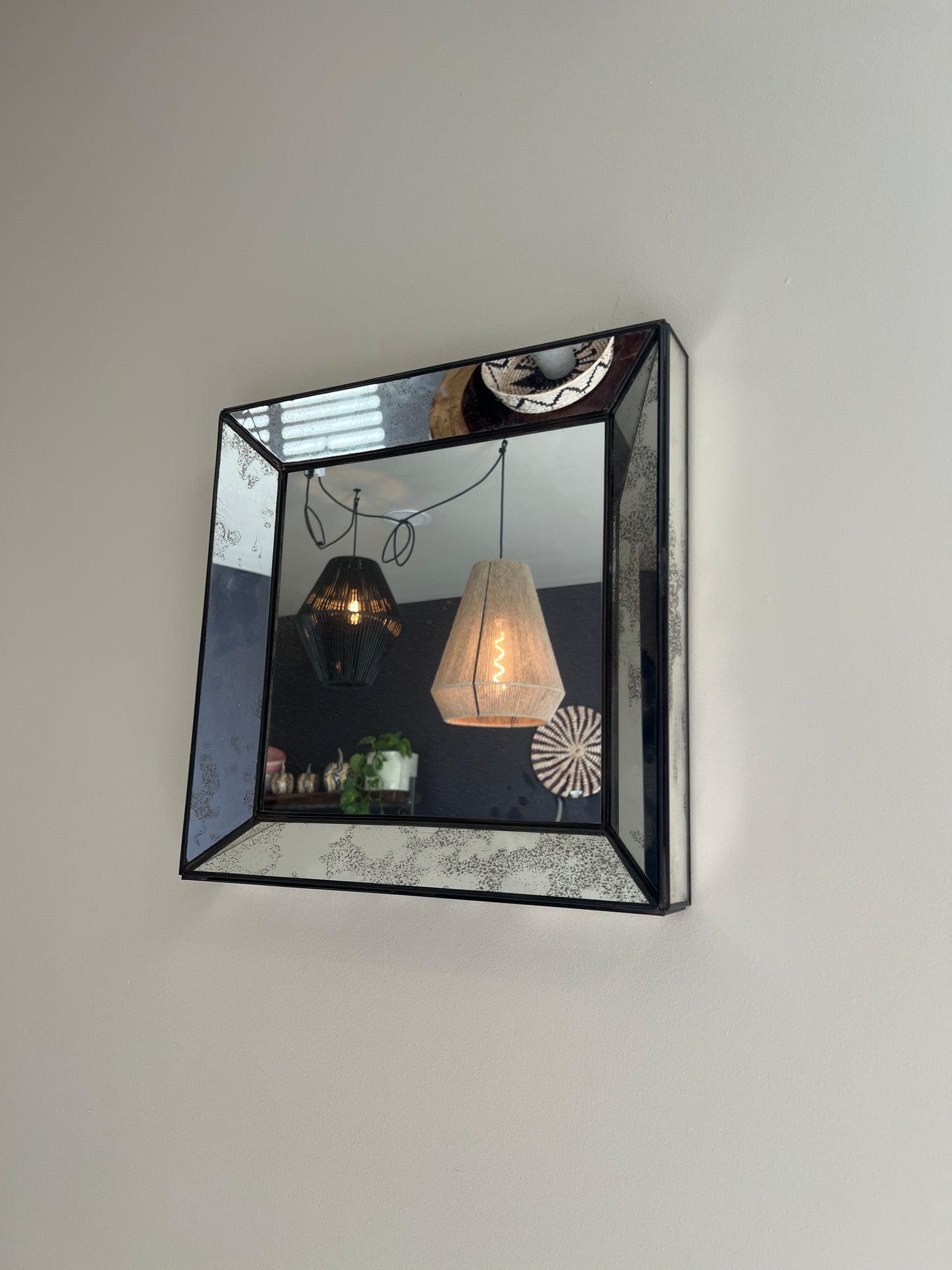 MD Square Mirror 16"