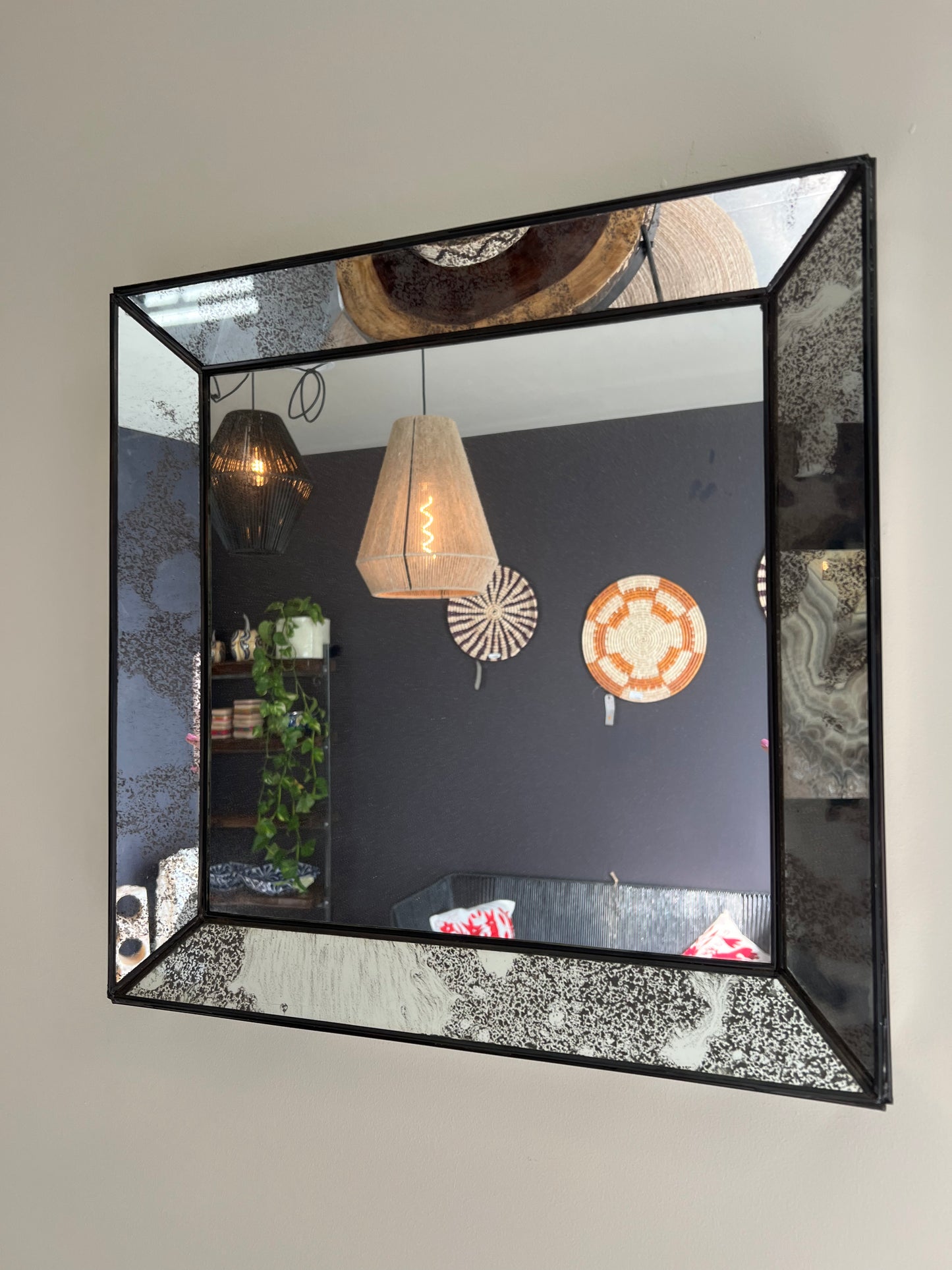 X-LG Square Mirror 23"