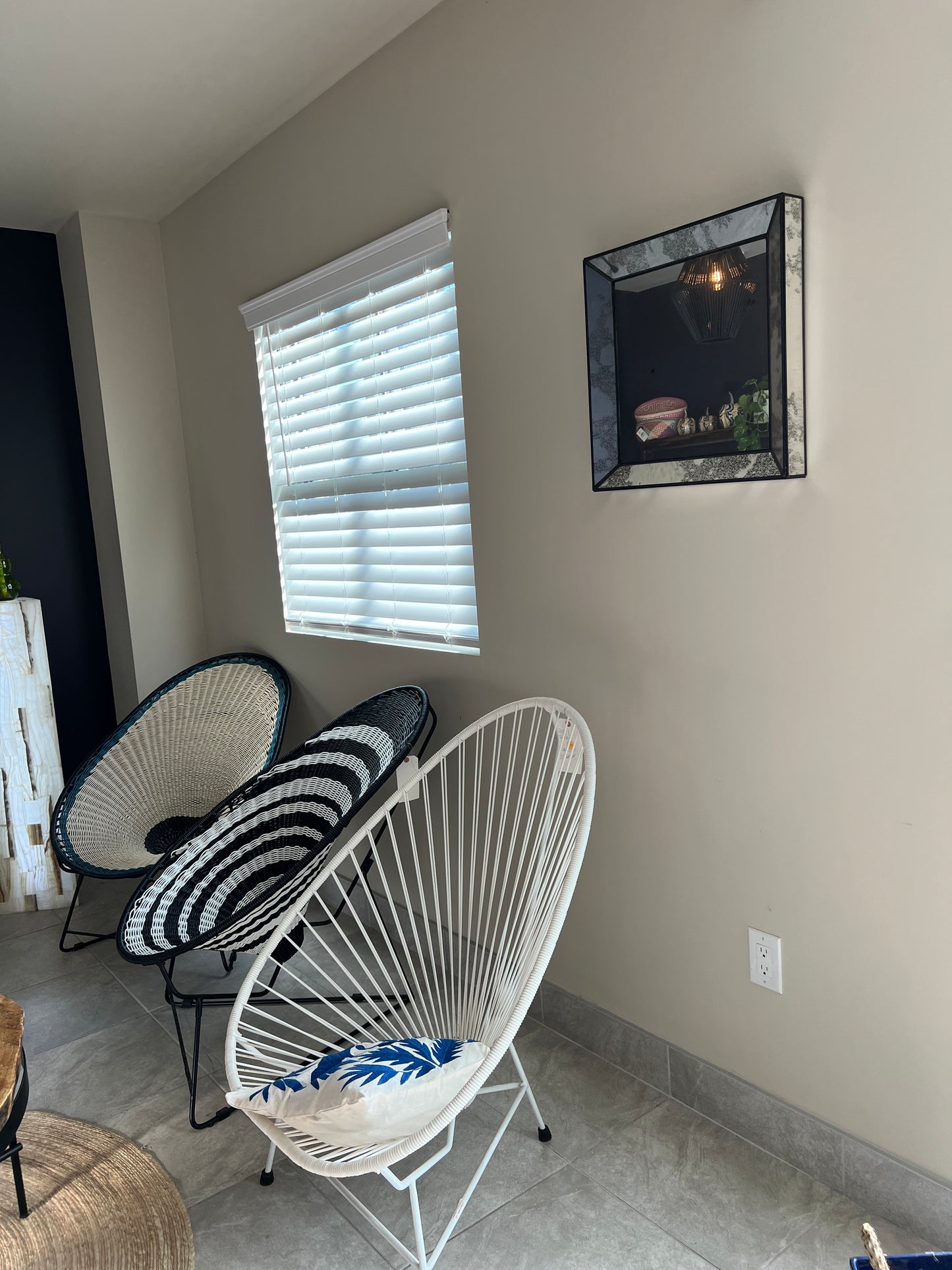 MD Square Mirror 16"