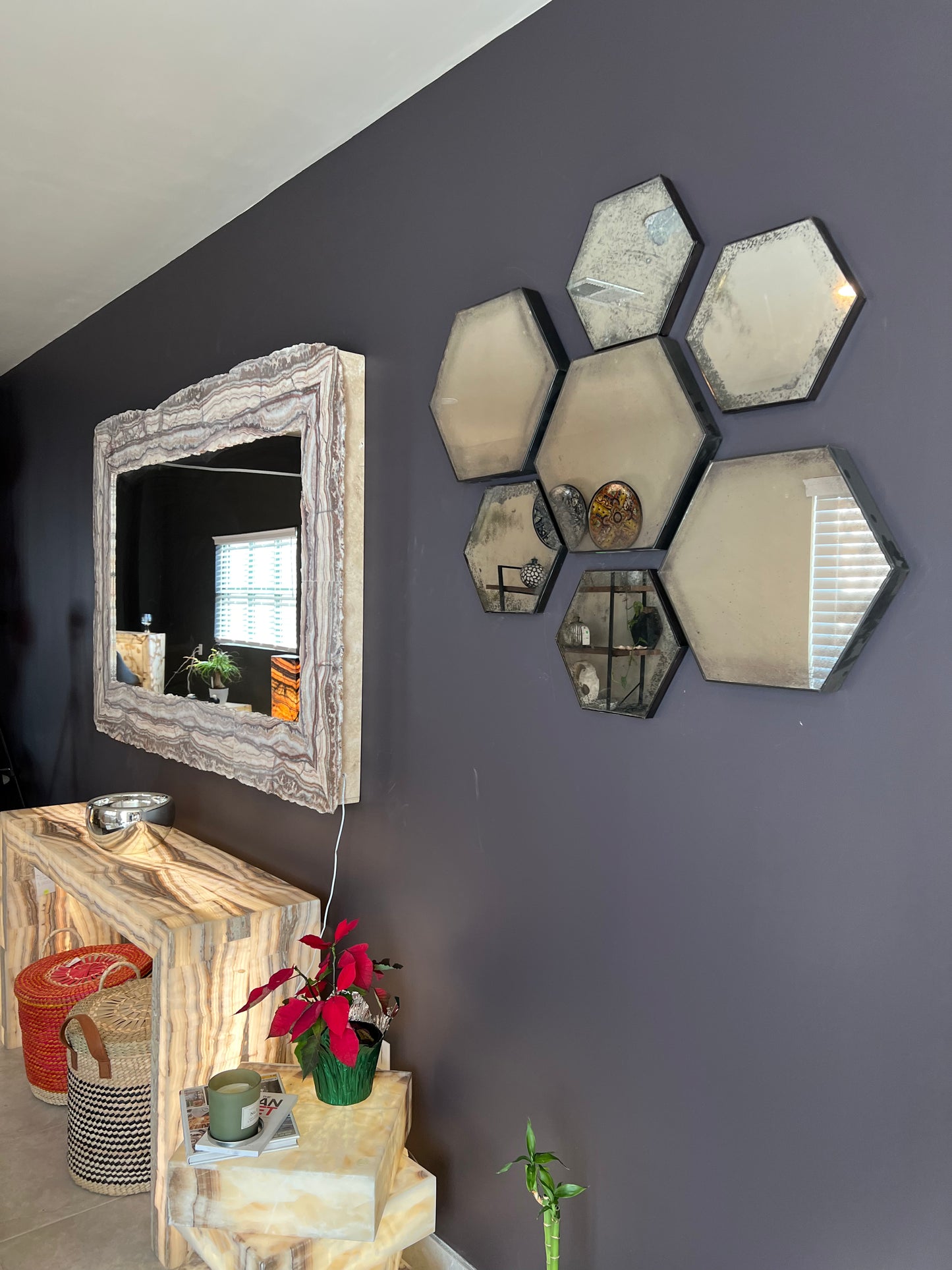 SM Hexagonal Mirror 12"