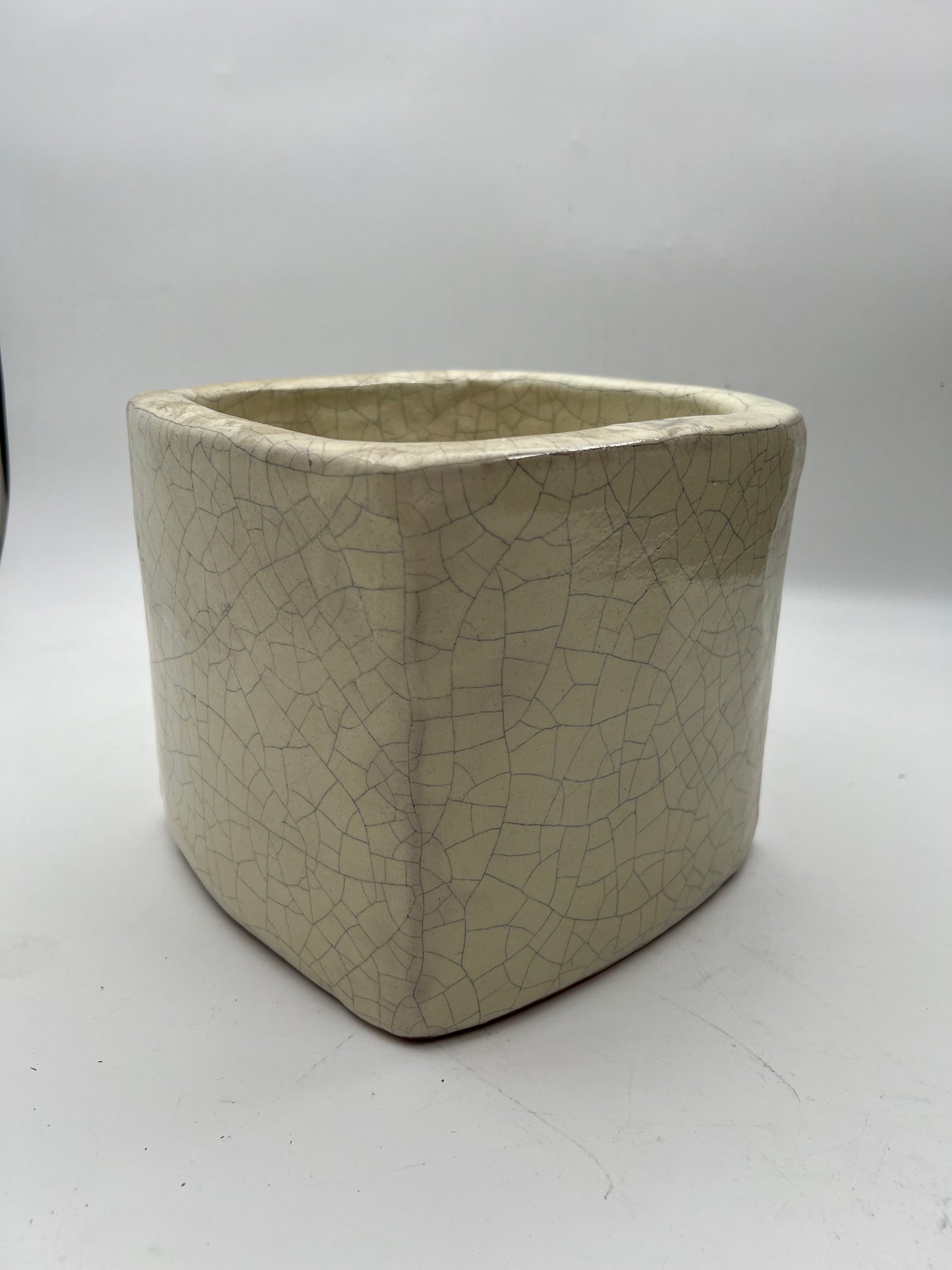 Beige ceramic Flower Pot