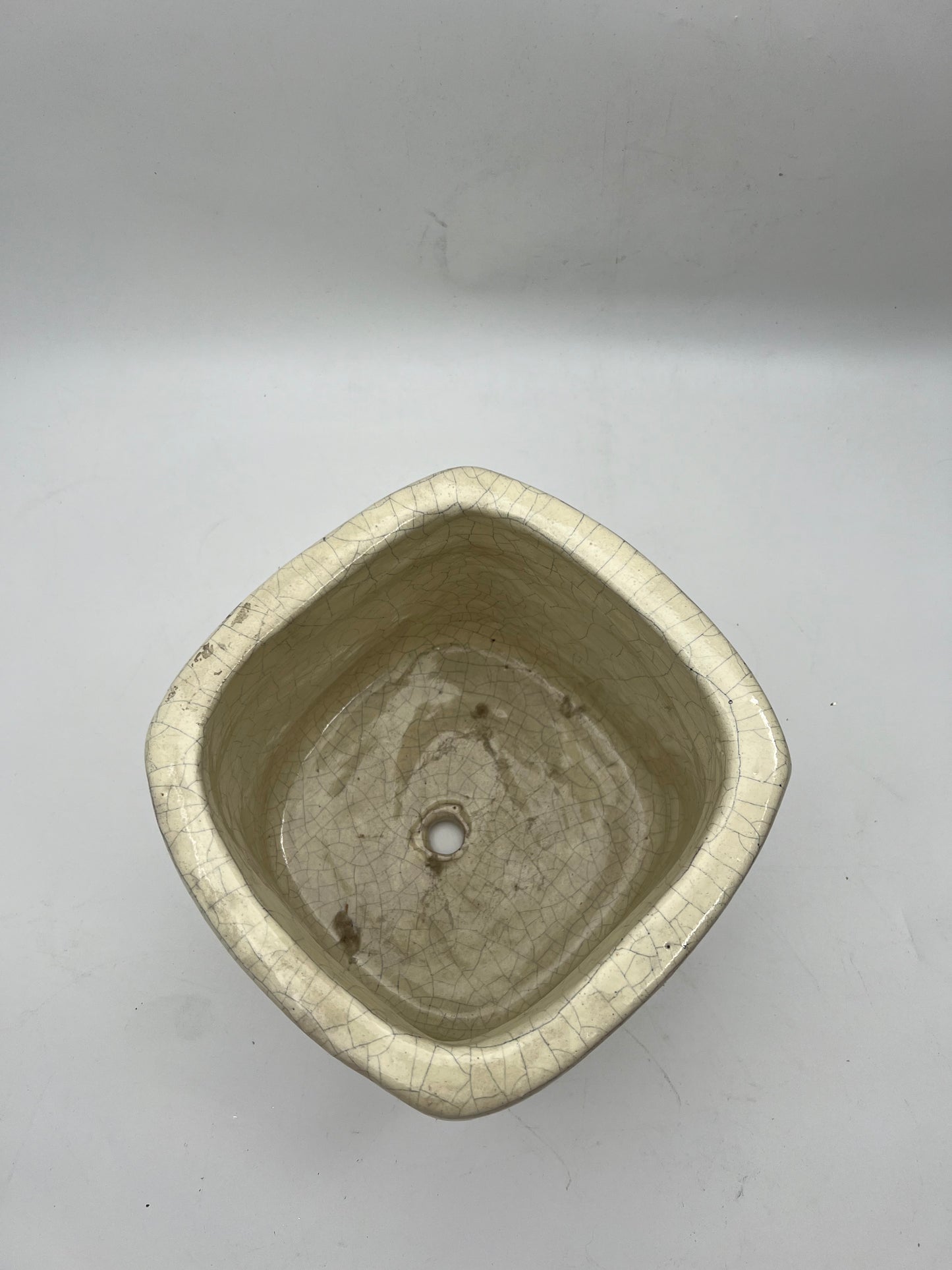 Beige ceramic Flower Pot