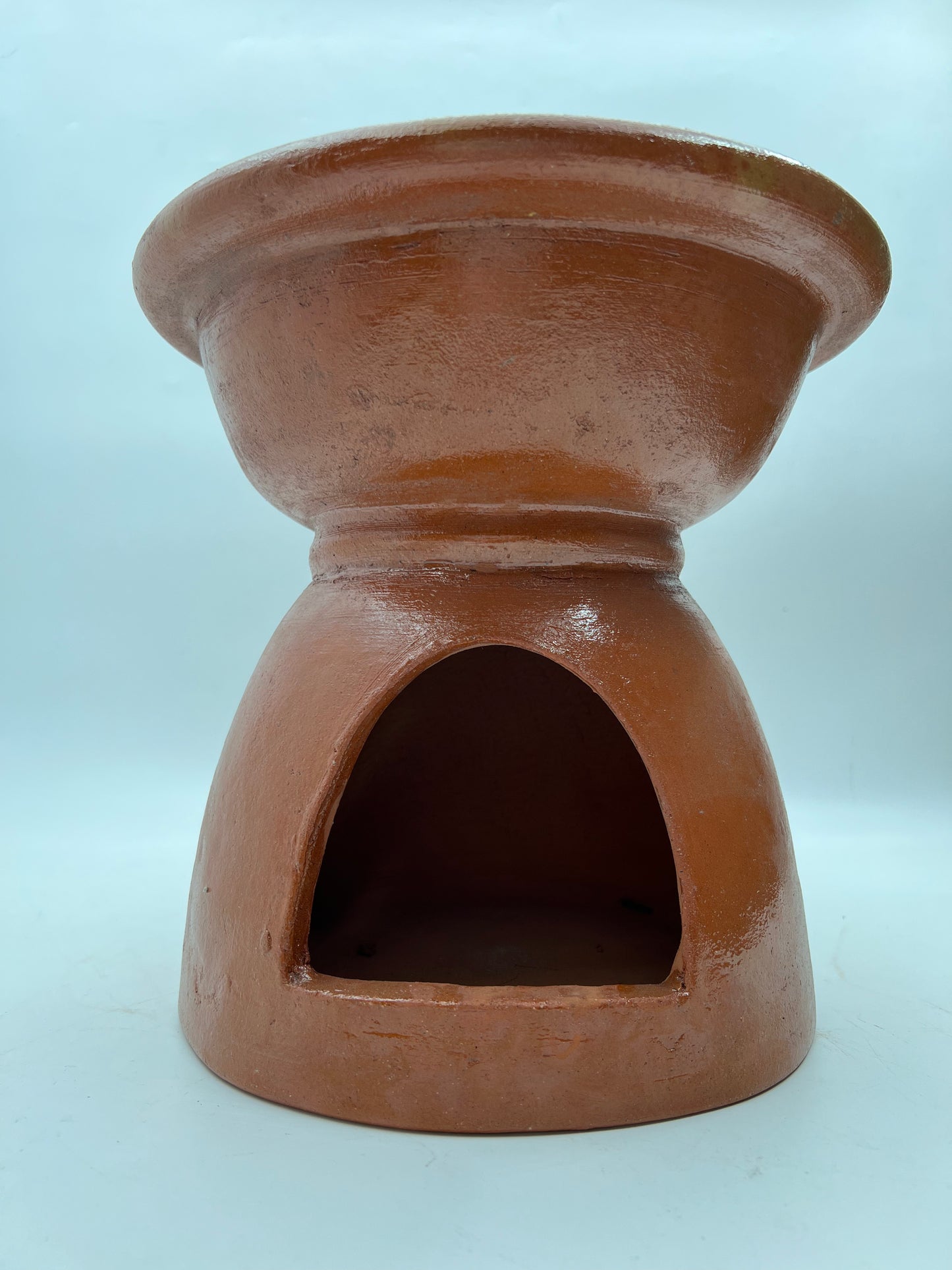 Traditional Mexican Barro Flower Pot