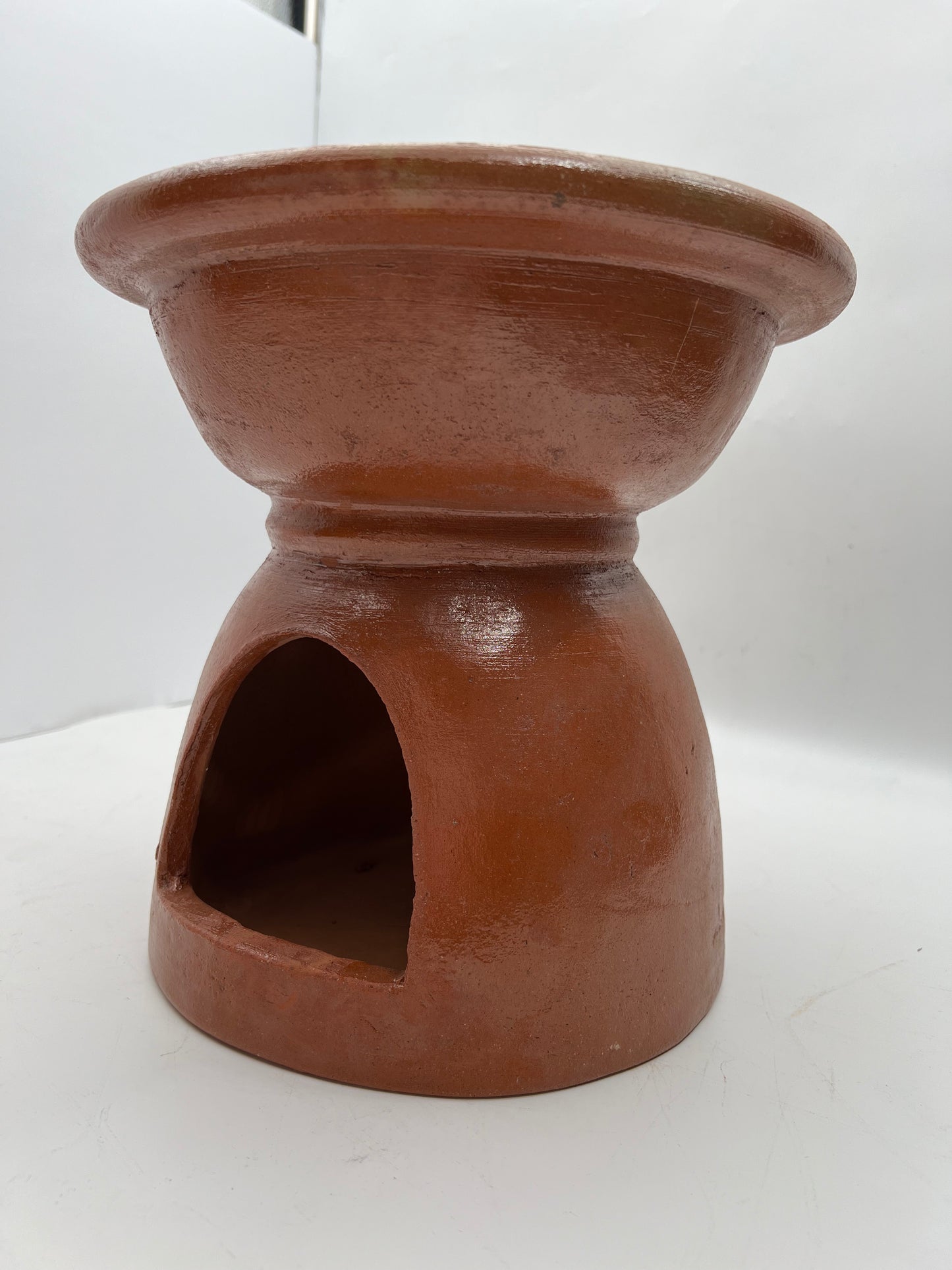 Traditional Mexican Barro Flower Pot