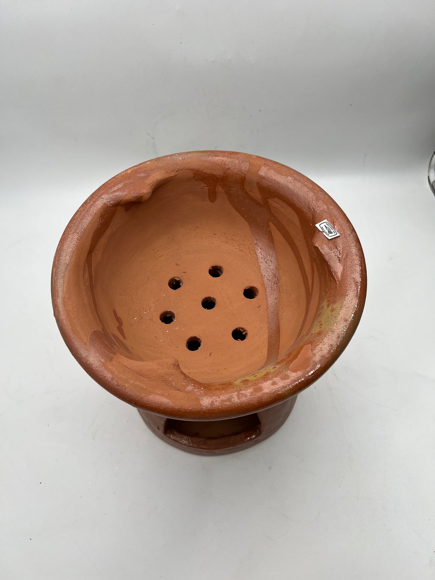 Traditional Mexican Barro Flower Pot