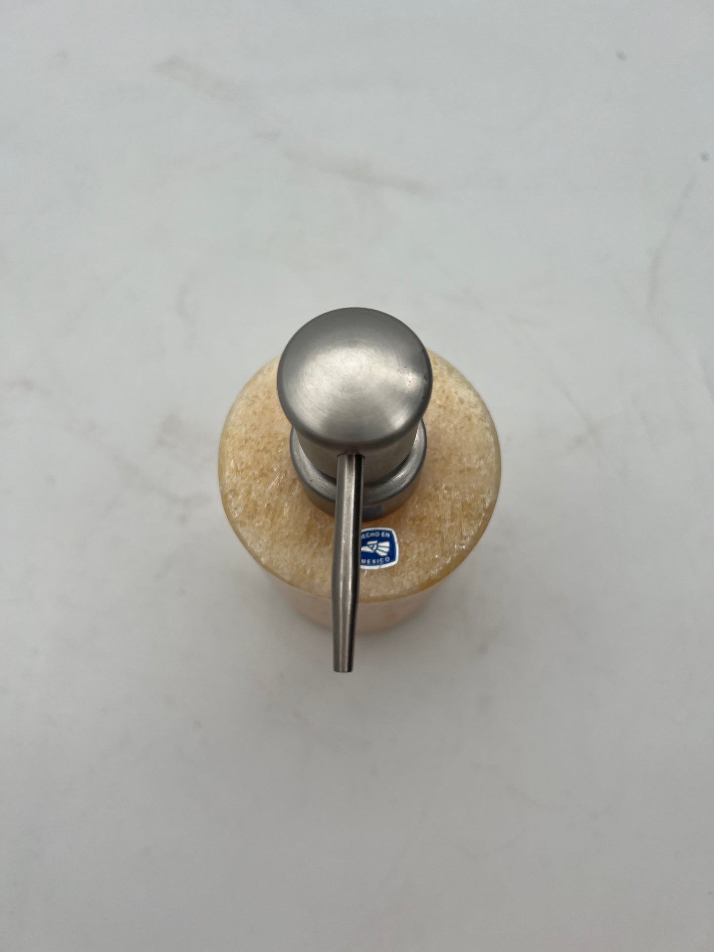 Yellow Onyx Stone Soap Dispenser