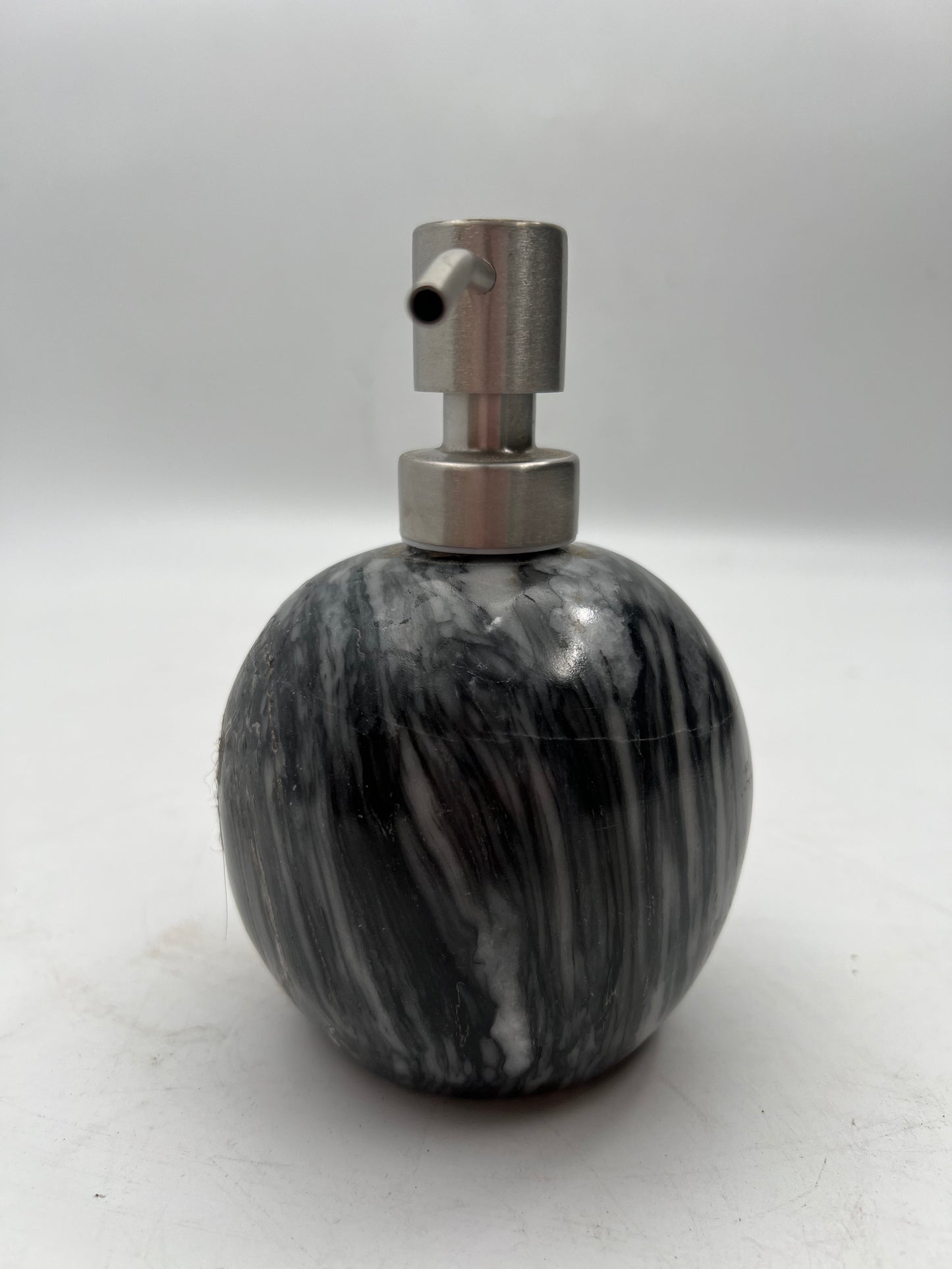 Black & Grey Marble Soap Dispenser