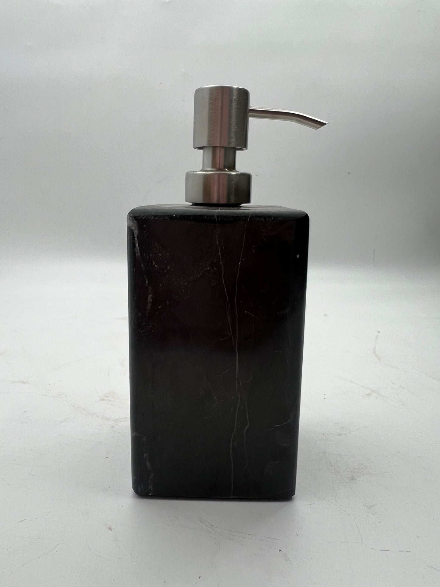 Dark Grey Marble Soap Dispenser