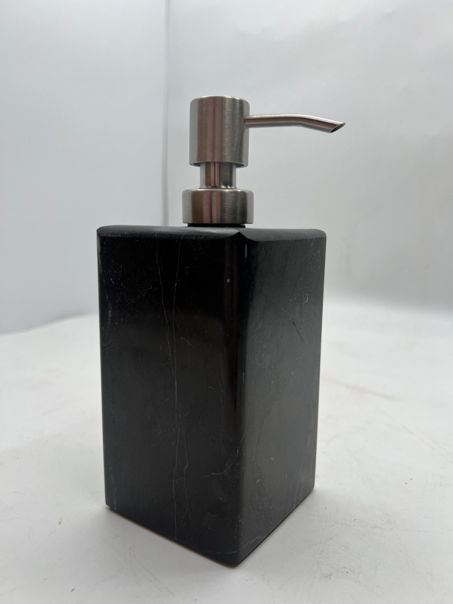 Dark Grey Marble Soap Dispenser