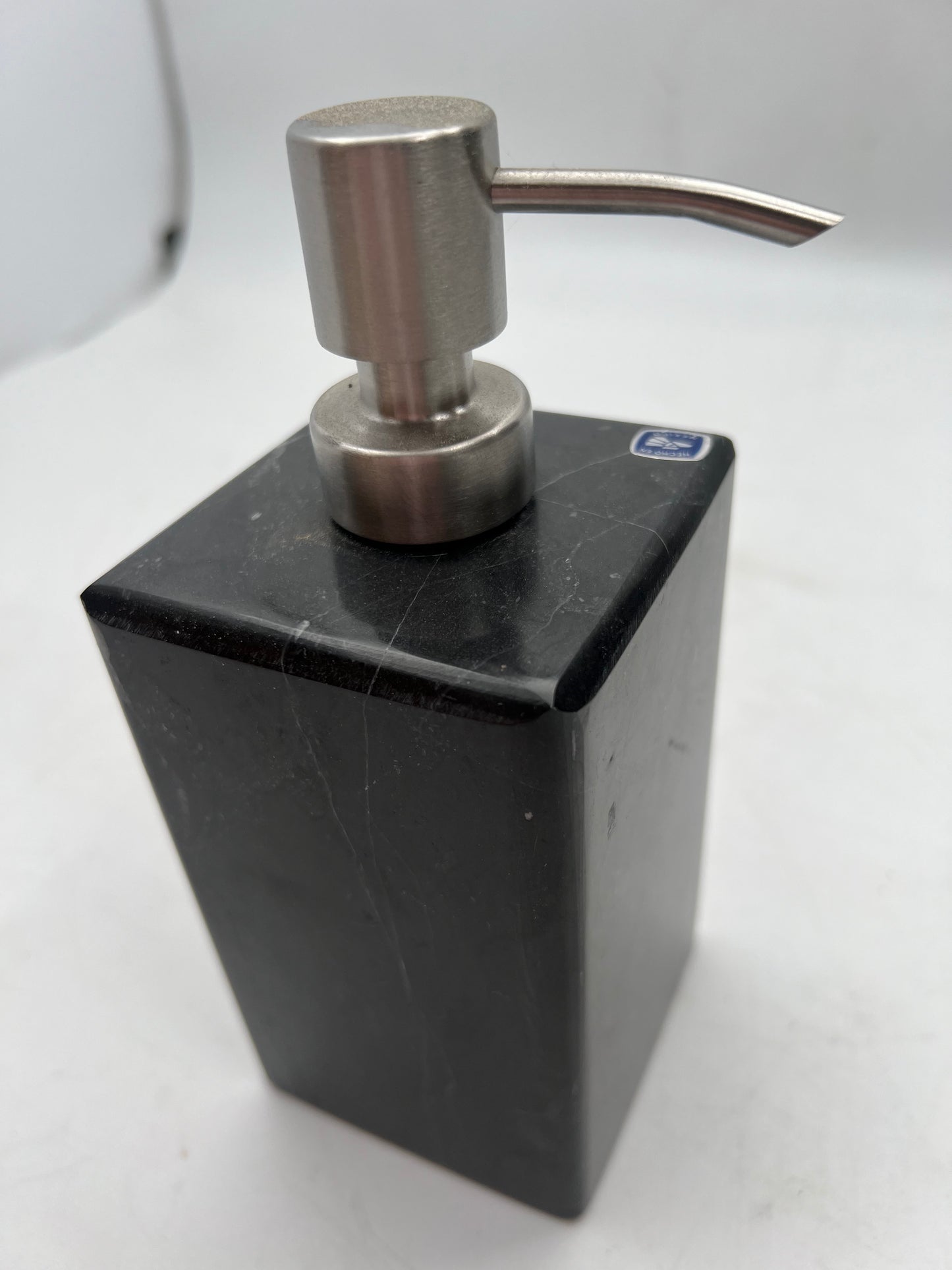 Dark Grey Marble Soap Dispenser