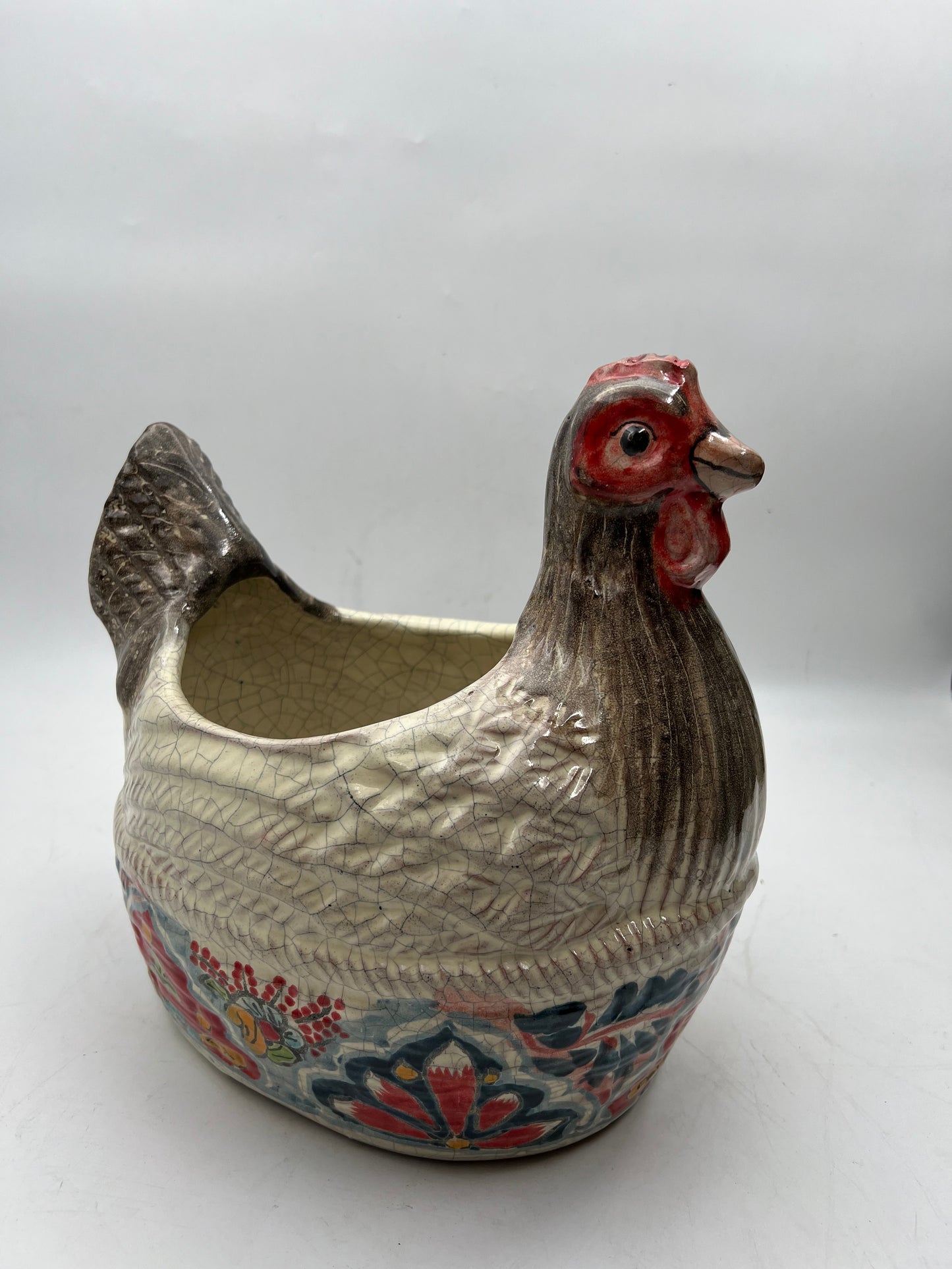 Ceramic Chicken Egg Holder