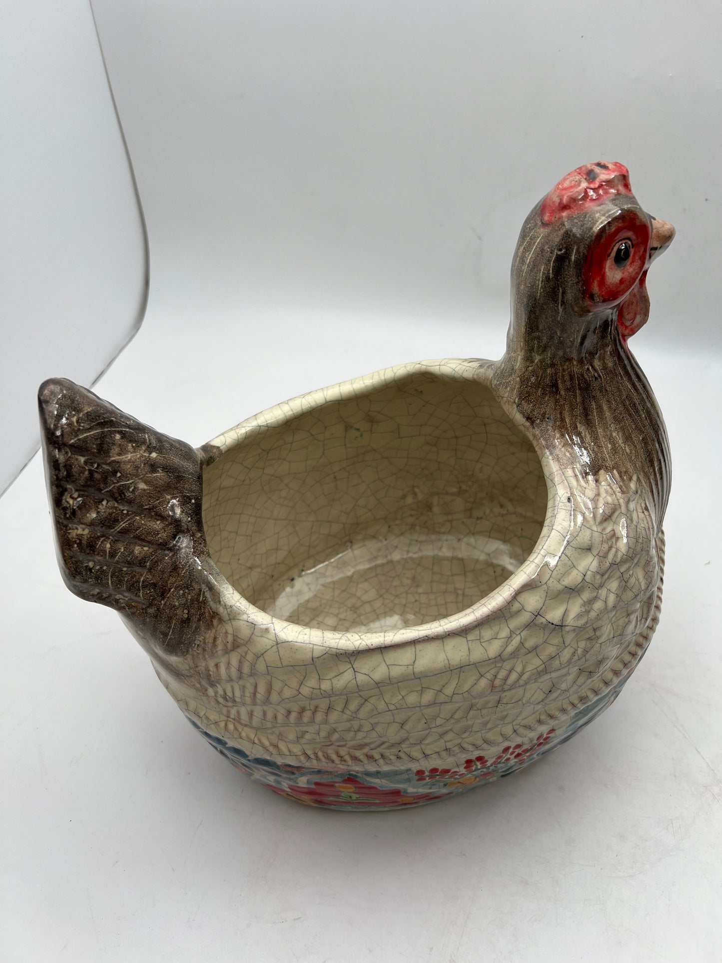 Ceramic Chicken Egg Holder