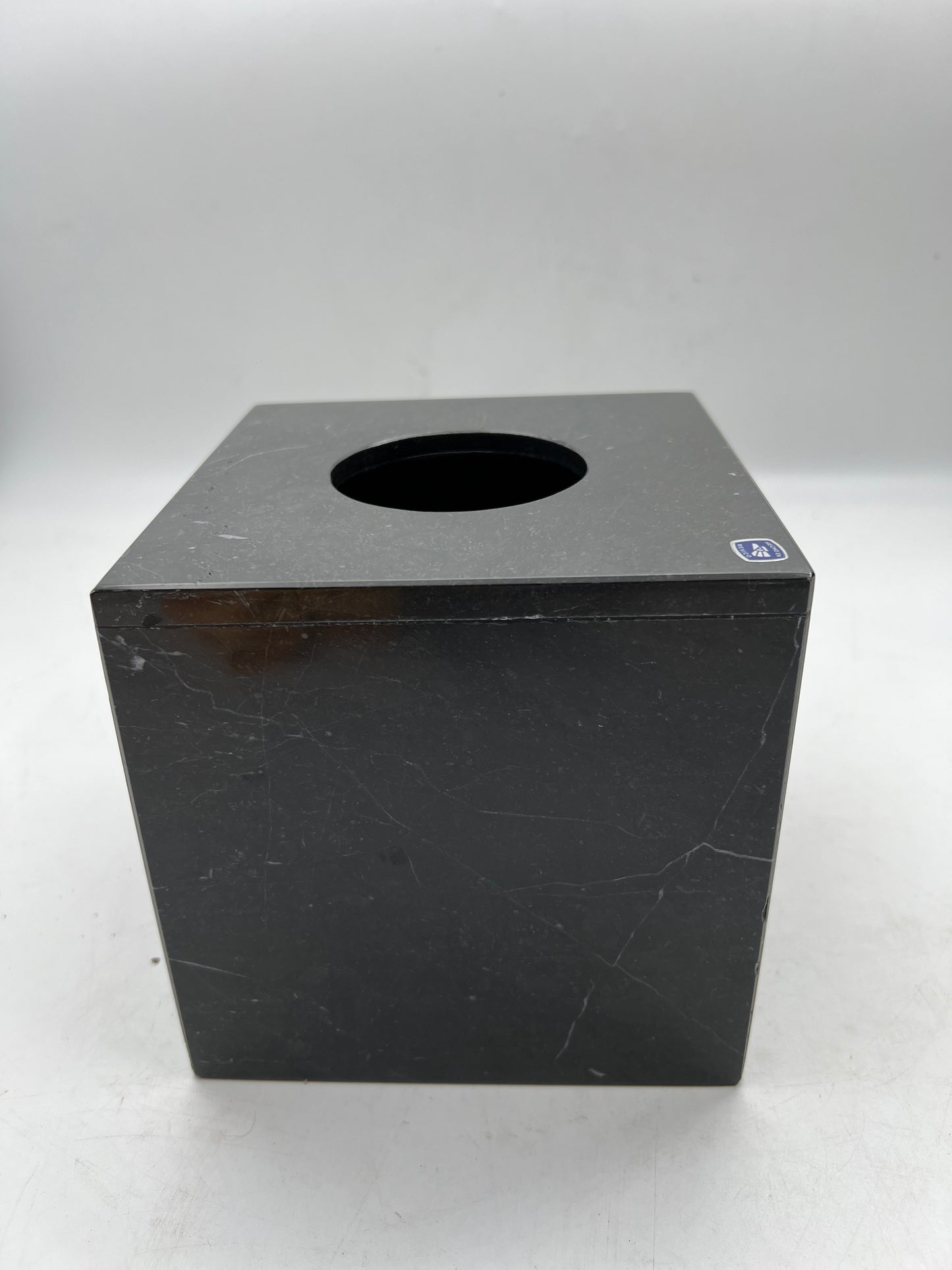 Black Marble Tissue Box