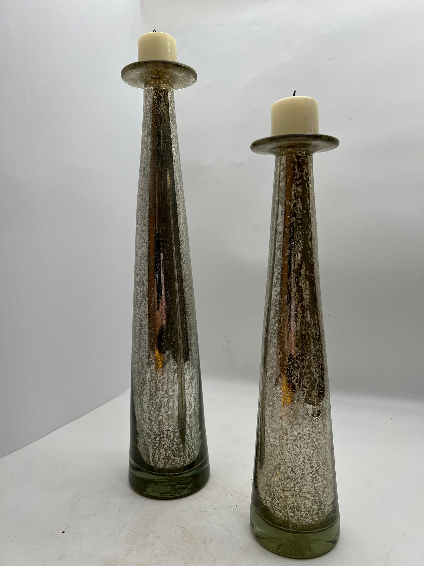 Silver/Gold Flower Vase Decor Set