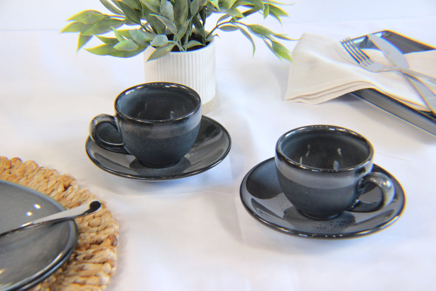 Anfora Denali Grey- Cappuccino Duo Set