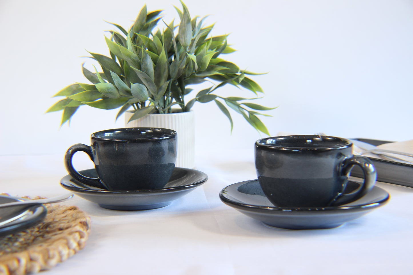Anfora Denali Grey- Cappuccino Duo Set