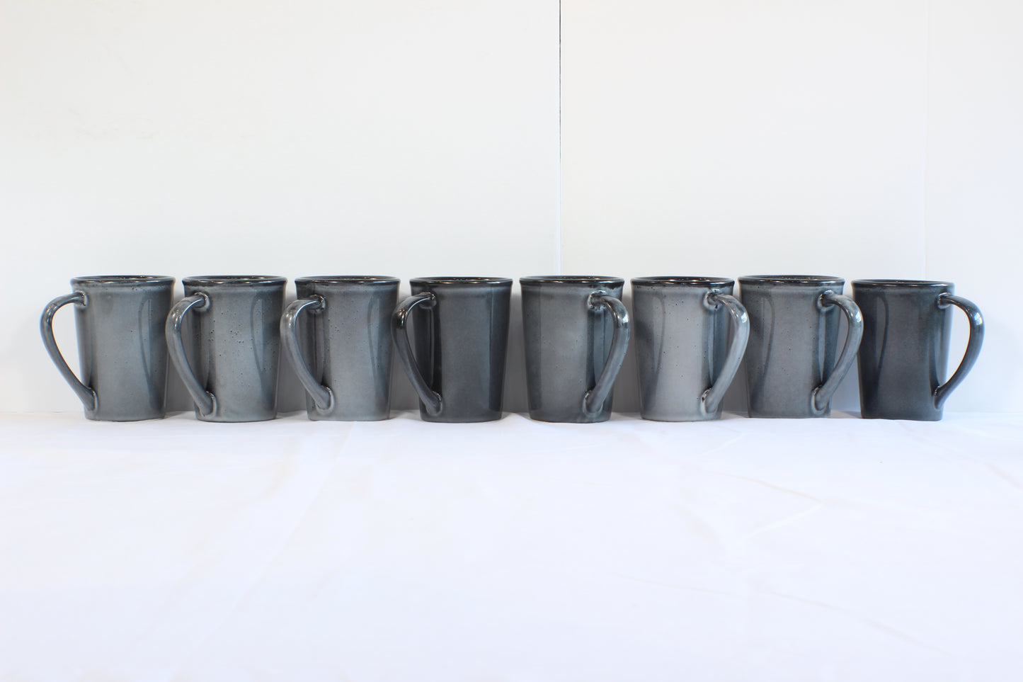 Anfora Denali Grey- Basic 8pc Mug Set