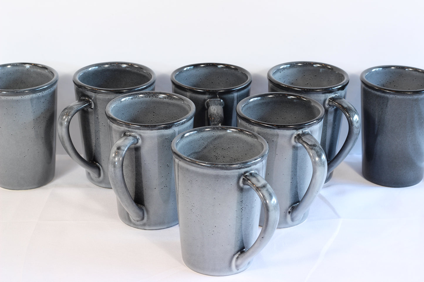 Anfora Denali Grey- Basic 8pc Mug Set