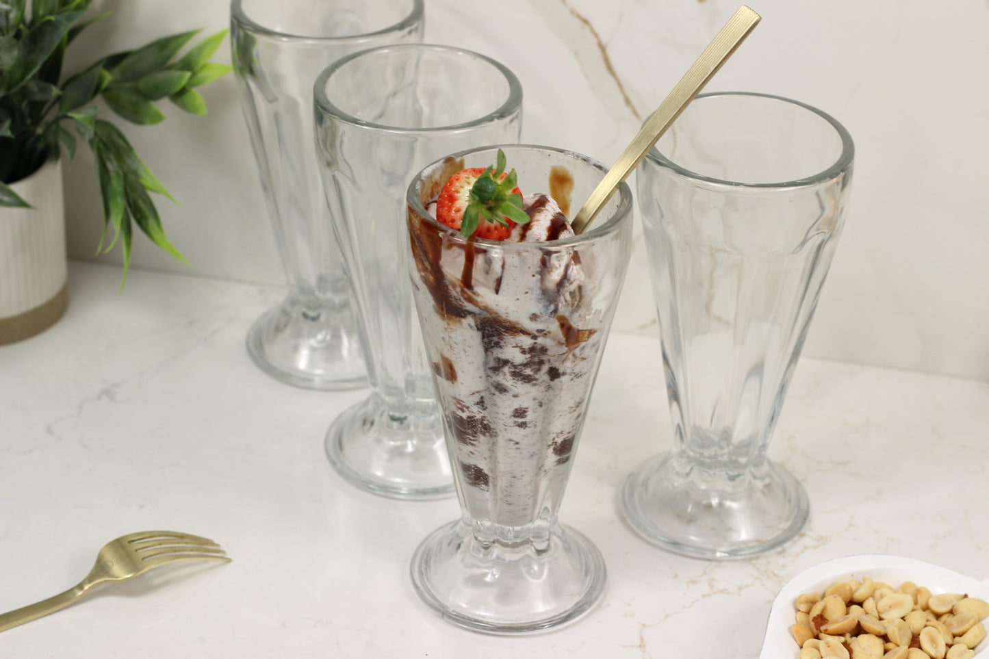 Copa Malteada 14oz Dessert Goblet – Set of 4