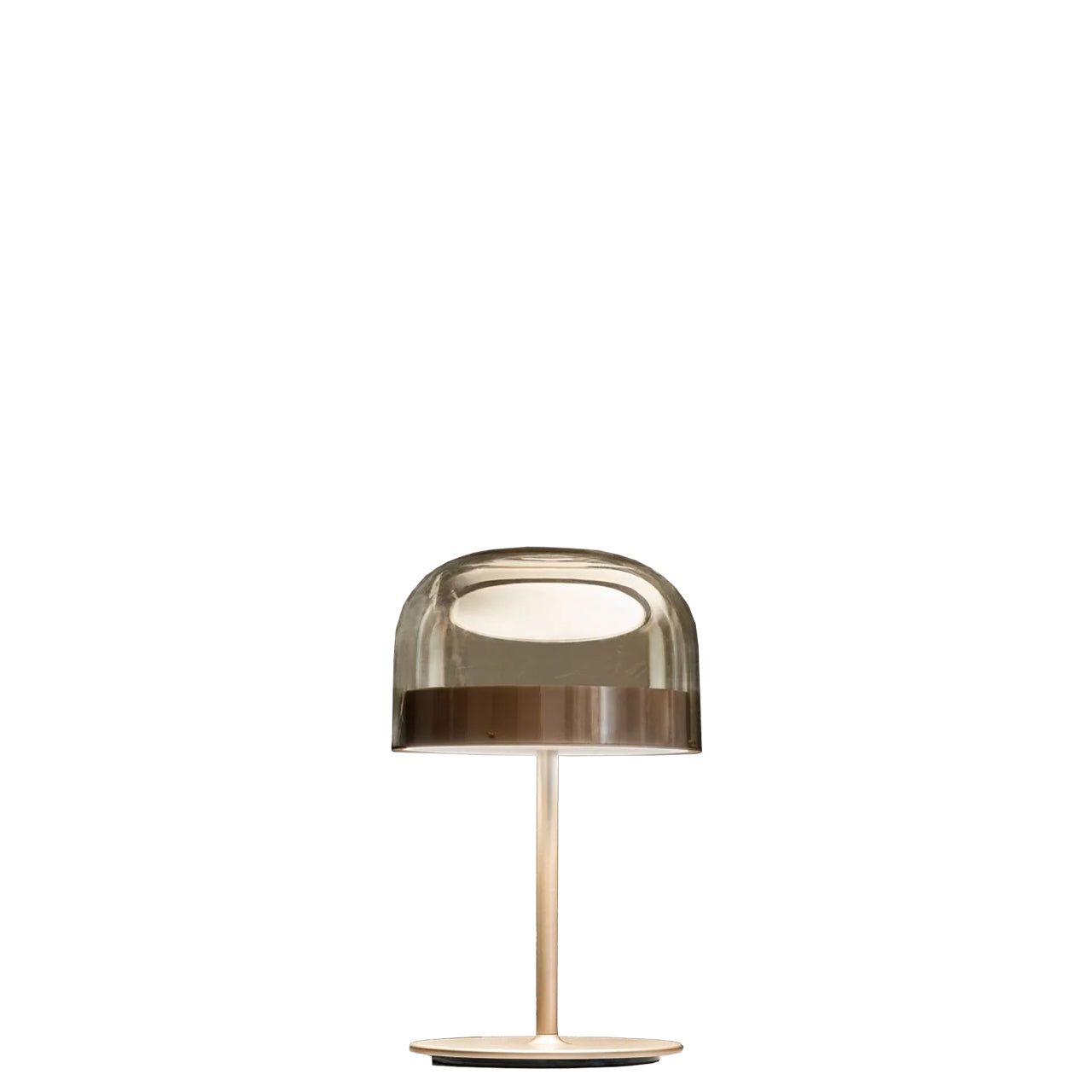 Modern Polished Copper Table Lamp