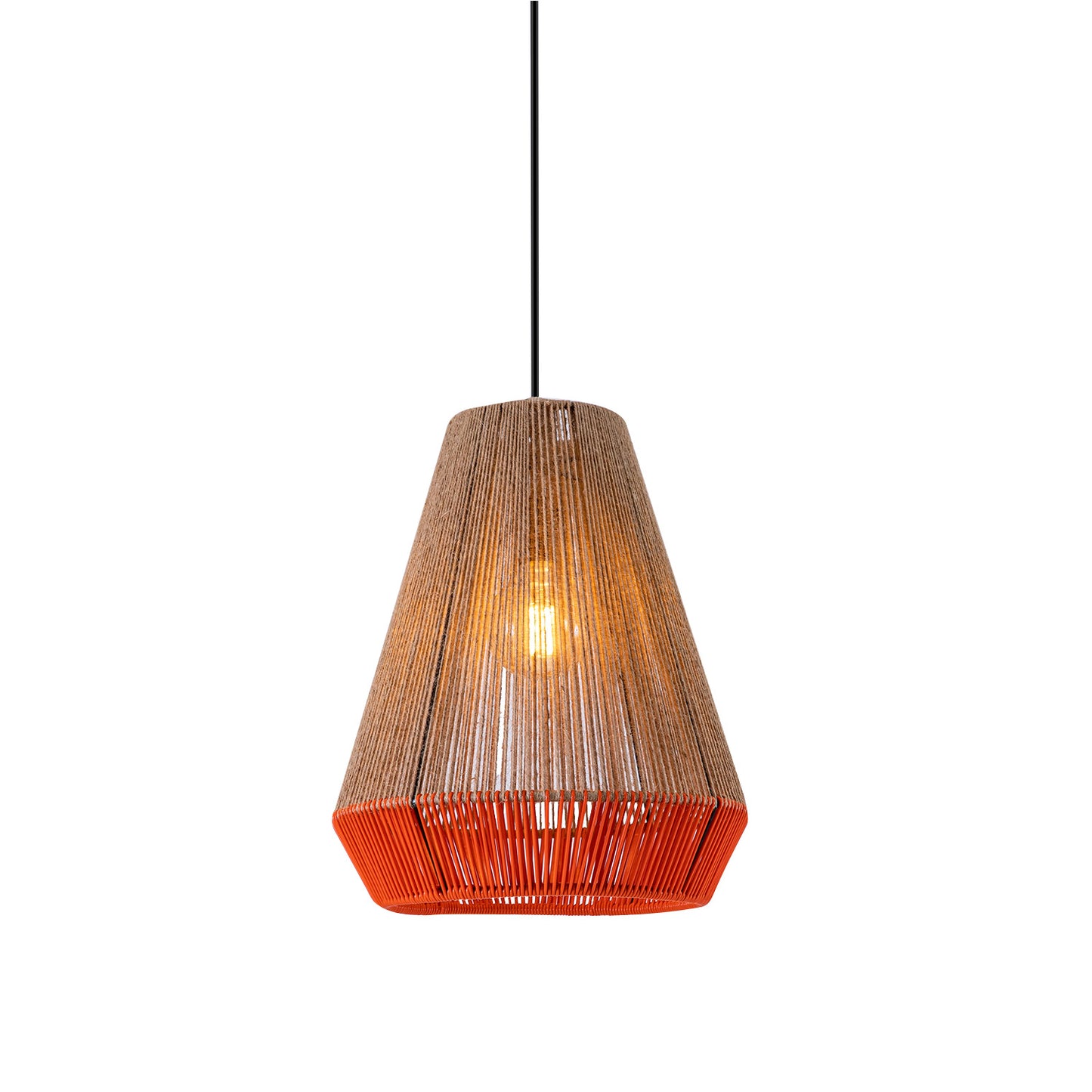 Beige and Orange Bamba Acapulco Lamp Shade