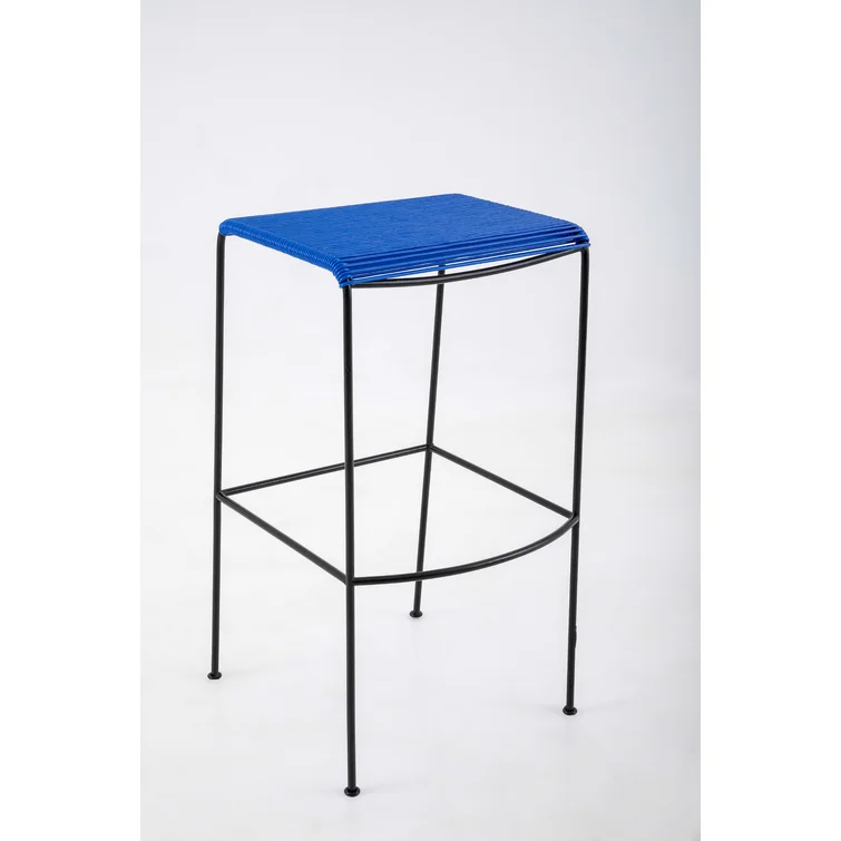 Tall Oil Blue Acapulco Monolith Stool