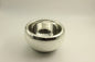 Silver Reflective Blown Glass Bowl