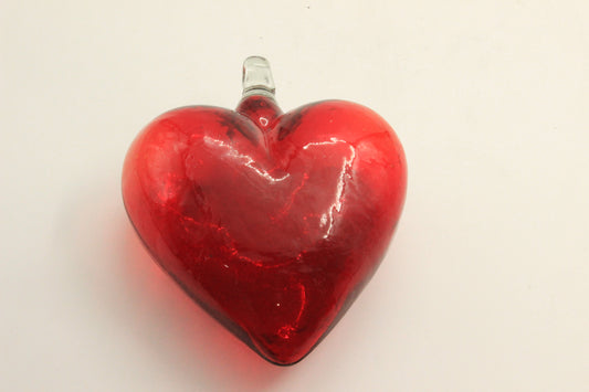 Small Blown Glass Heart