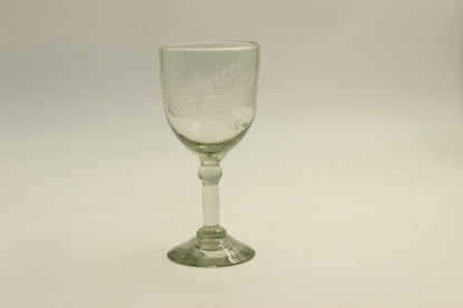 Light Transparent Blown Glass Set