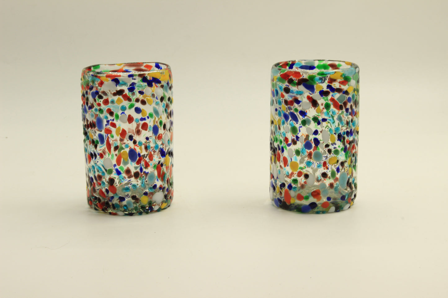 Multicolor Blown Glass Set