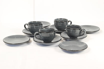 Anfora Denali Grey- Coffee Lover's Set (For 4)