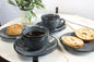 Anfora Denali Grey- Coffee Lover's Set (For 2)