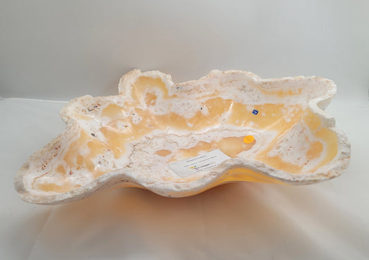 Beige Large Onyx Centerpiece