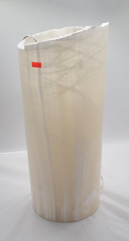 White Open Decorative Onyx Lamp