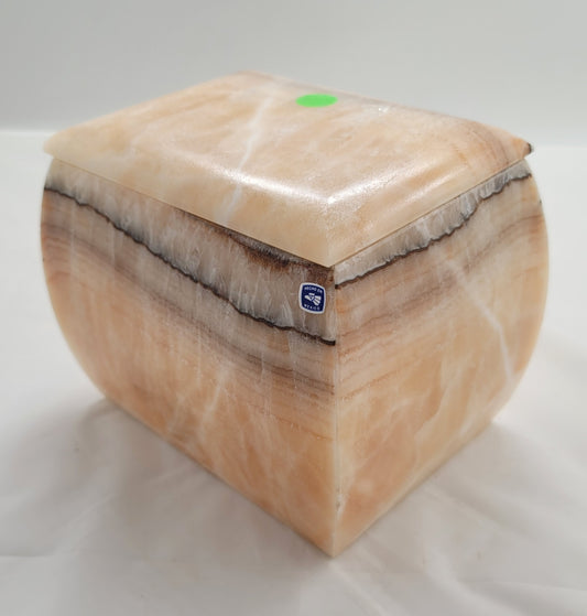 Beige Medium Onyx Ash Container
